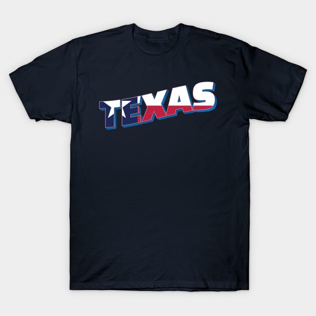 Texas vintage style retro souvenir T-Shirt by DesignerPropo